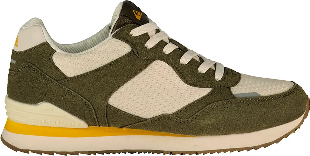 Quiksilver Fontana Baskets Vert et Blanc EU 44 Chaussures Homme Style