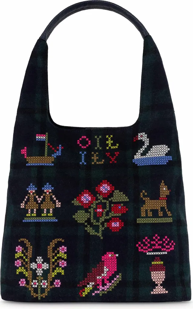 Oilily Hendrikje Night Sky: Borsa Hobo Ispirata all'Arte