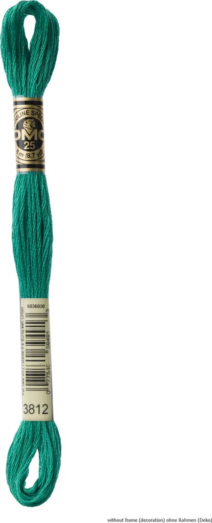 DMC Stickgarn Mouline Special 117MC -3812, 6-fädig, 8m