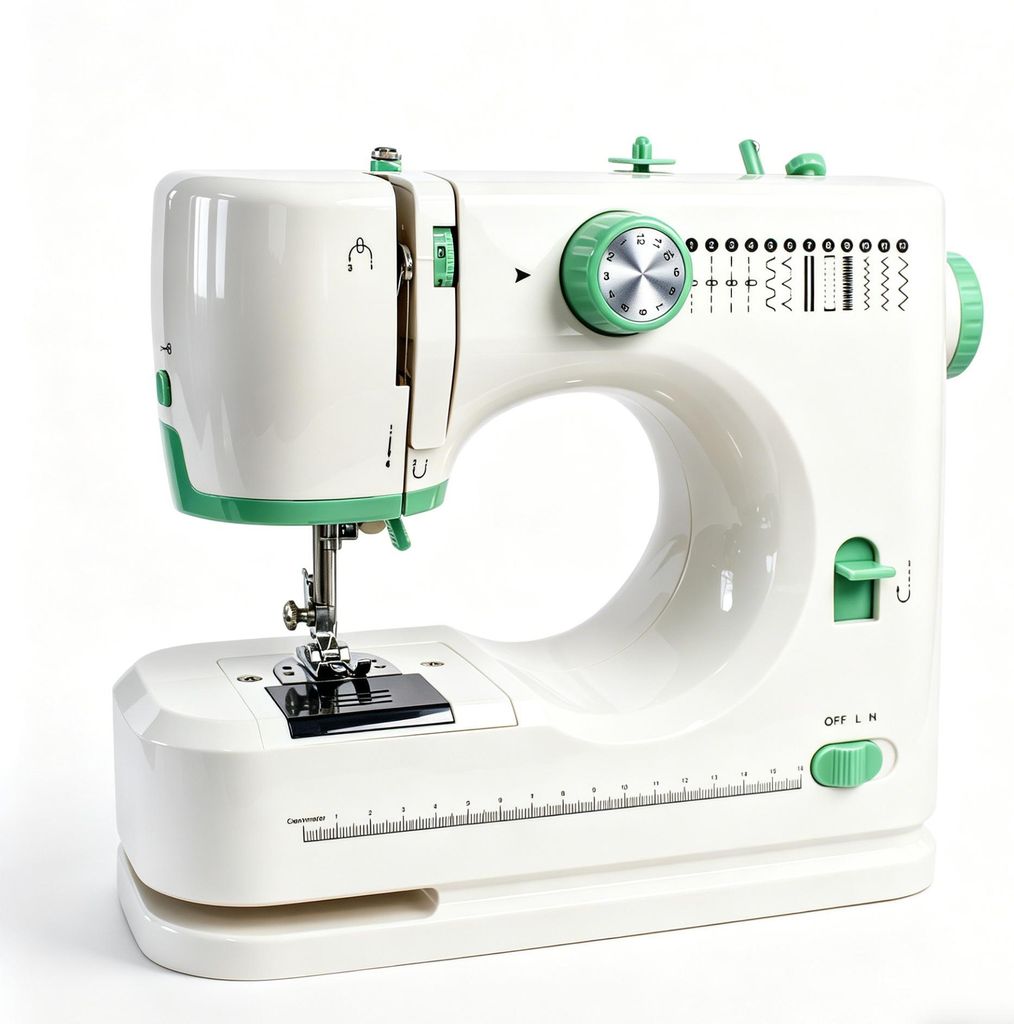 Kompakte Multifunktions-Nähmaschine – 12 Stichmuster, 2 Produktbild 