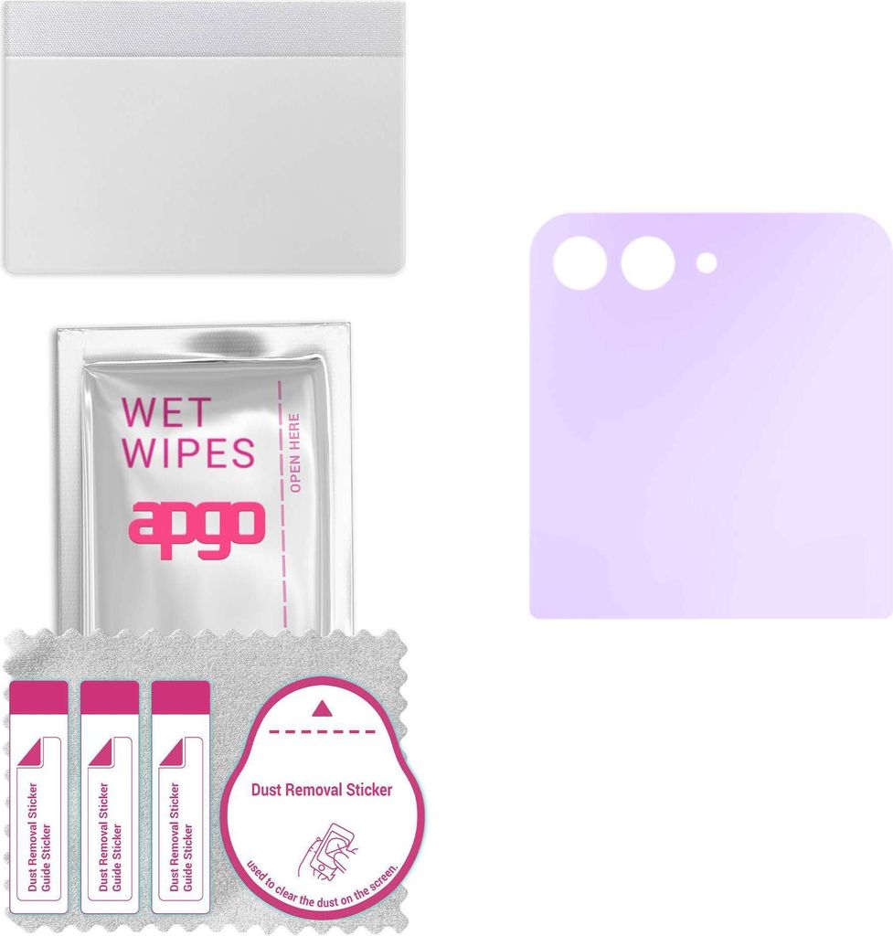 apgo Hybrid Schutzglas, kompatibel mit Samsung Galaxy Z Flip5 Retro, Anti-Blue, 9H Härte, toller Ersatz für Hartglas, kratzfester Displayschutzgl...