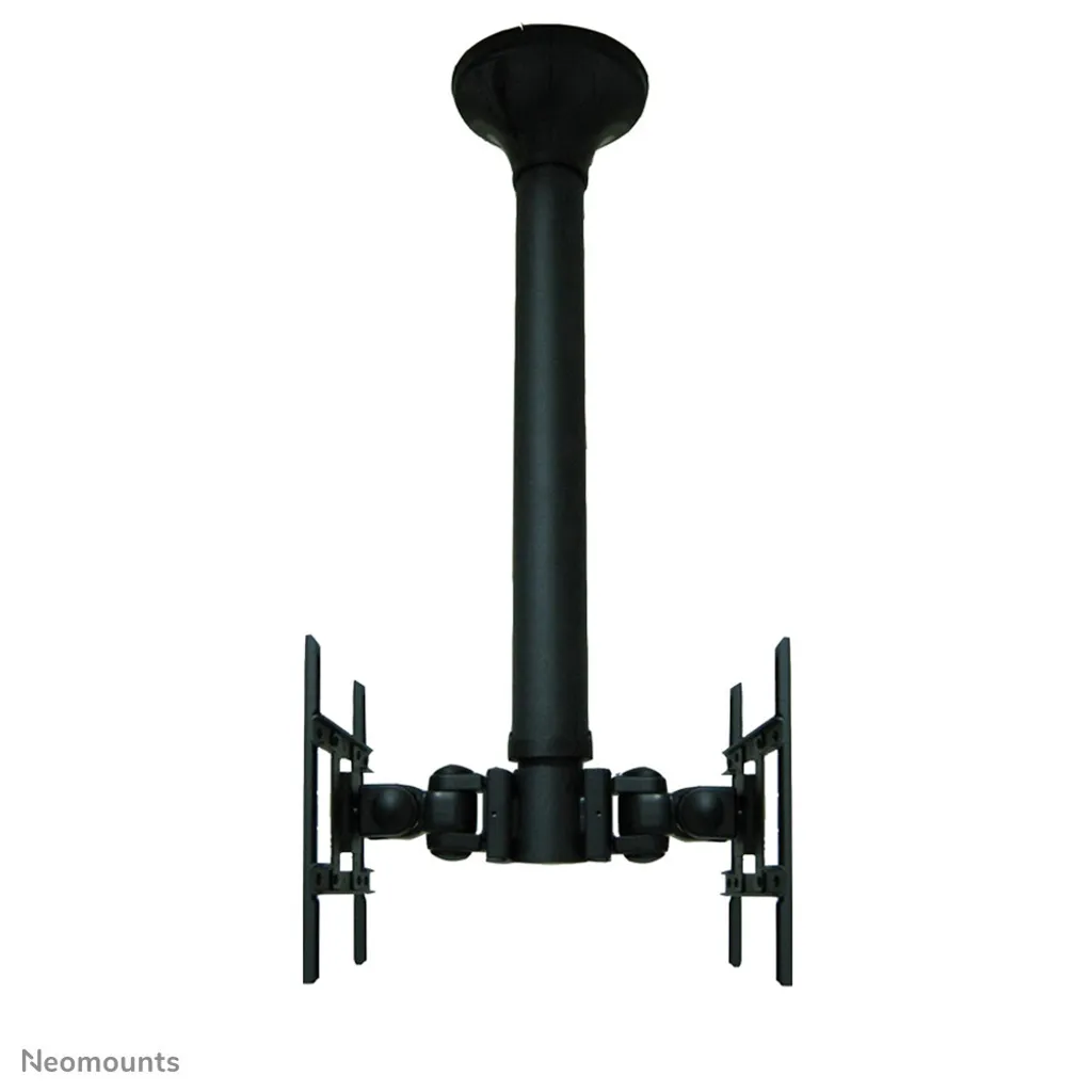 Support TV plafond pivotant FPMA-C200D double face charge max 20 kg Noir