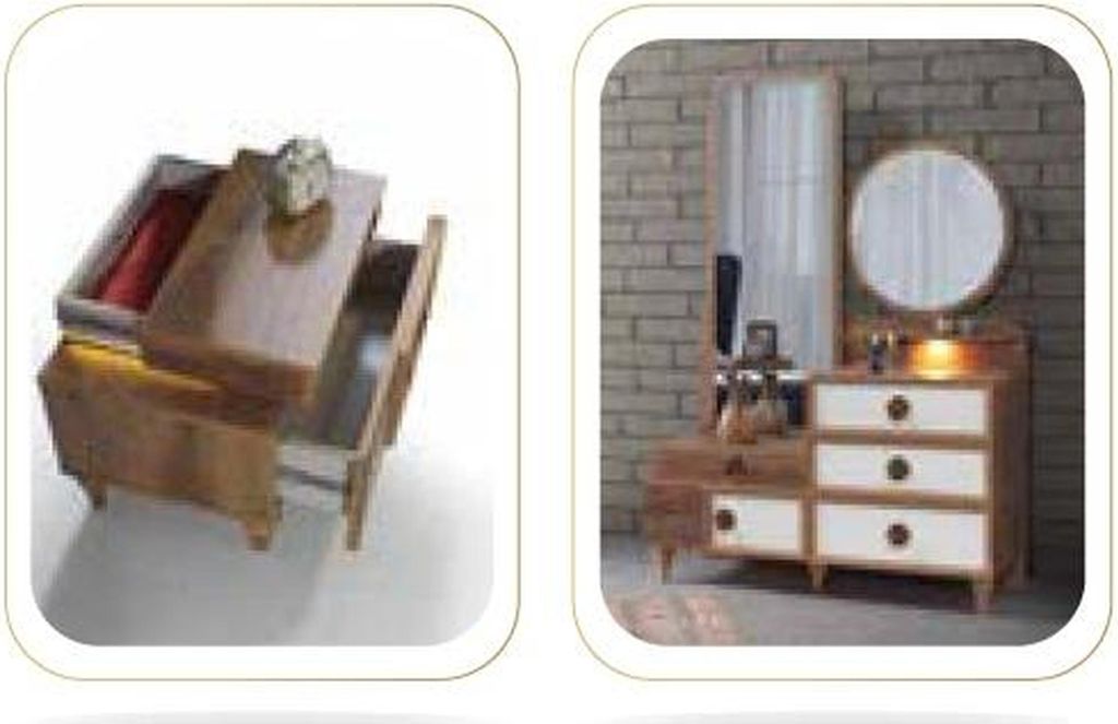 Konsole Schminktisch Frisiertisch Kosmetiktisch Kommode Konsolen Tische Möbel