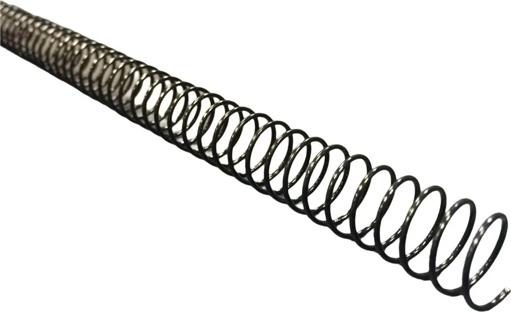 Spirali Rilegatura Metallo Nero 10mm 5:1 Yosan - Confezione 100 pz