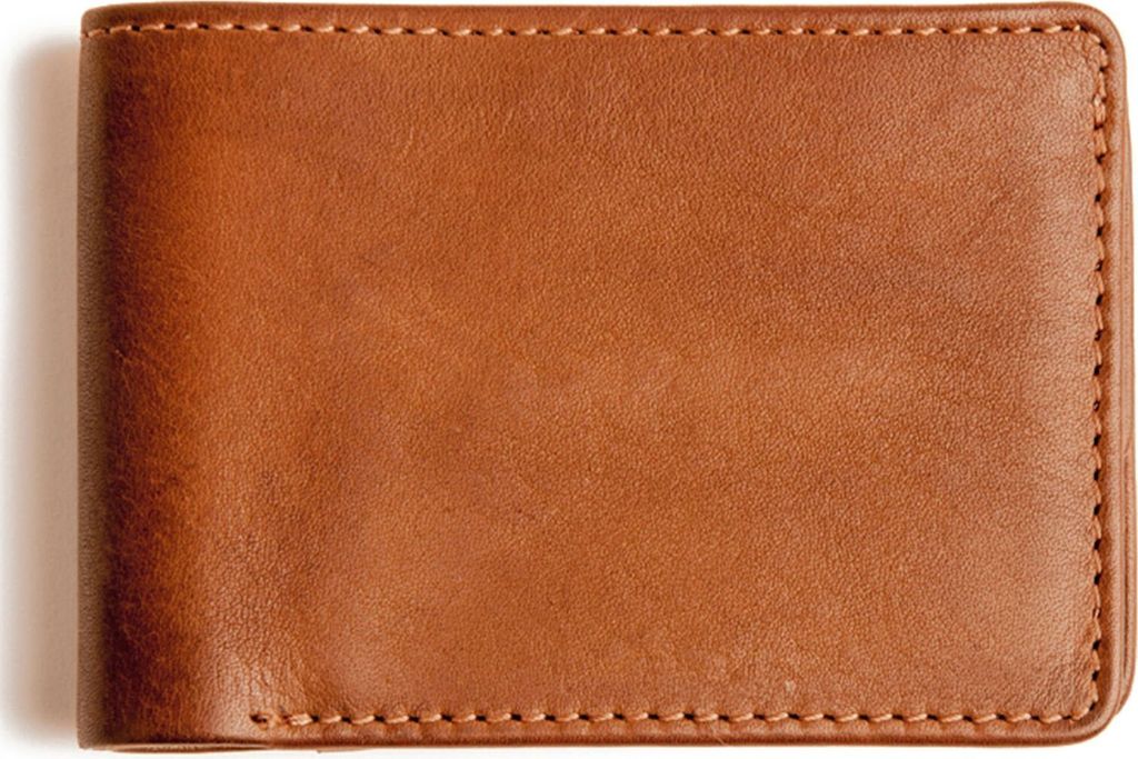 HAROLD'S Leder Geldbörse Submarine Wallet Cognac hellbraun