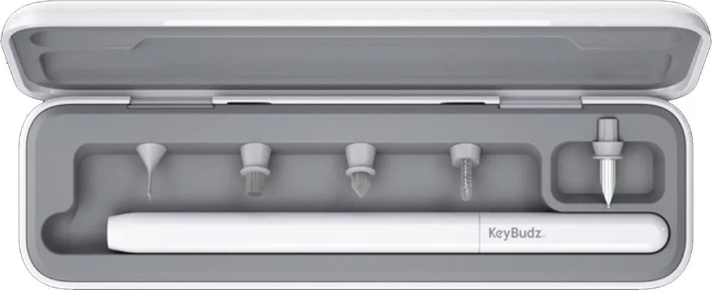 Kit Entretien Écouteurs pour Nettoyer et Désinfecter vos AirPods - Gris