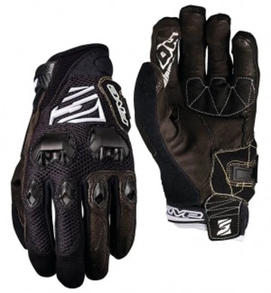 Gants VTT Five DOWNHILL Noirs XXL - Finies les Ampoules en Descente VTT