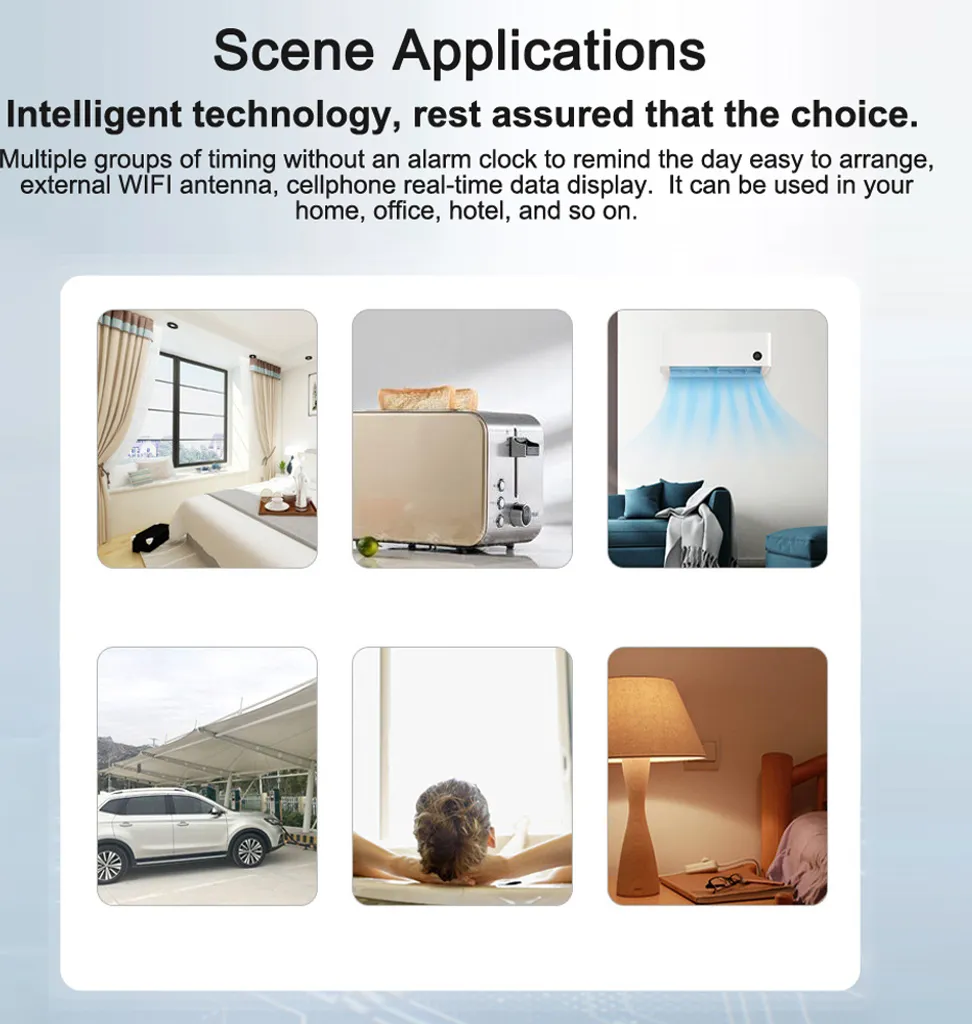 Disjoncteur Zigbee avec commande vocale et programmation horaire mobile