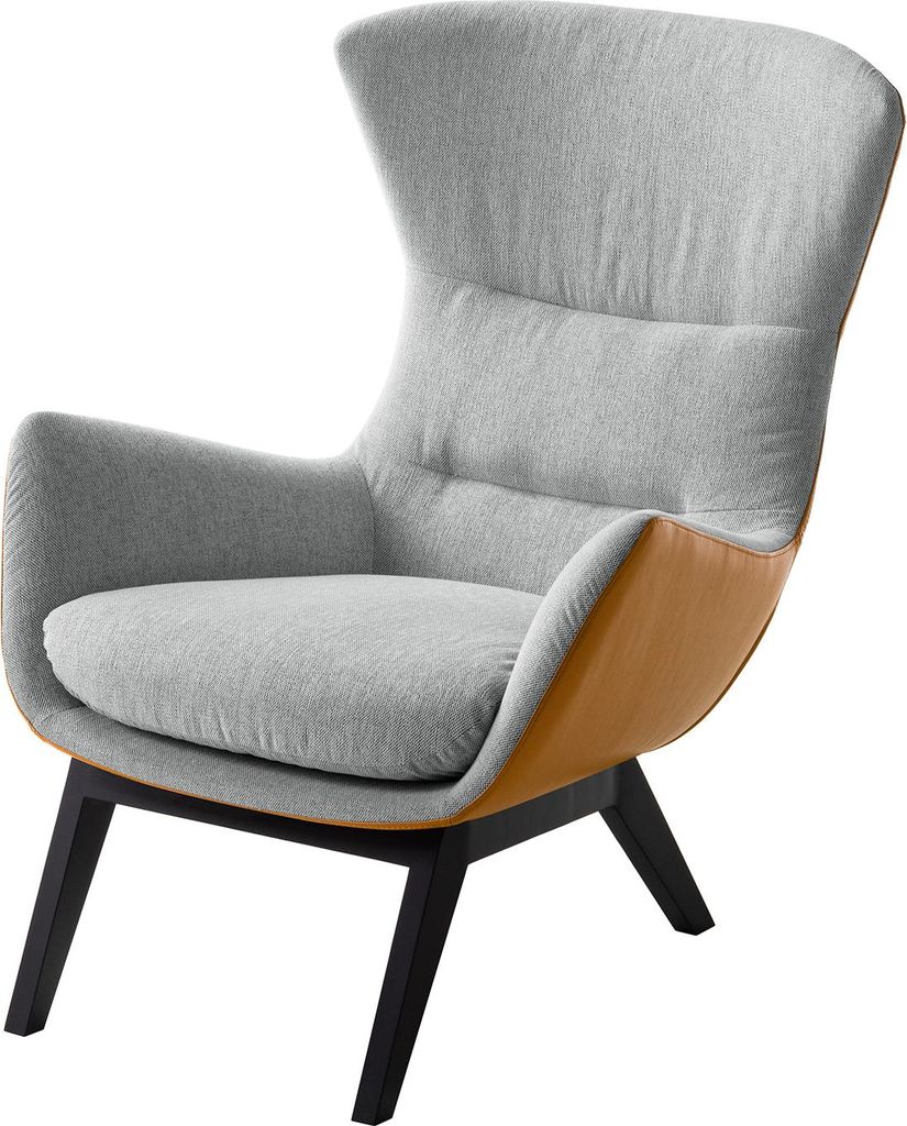 home24 Sessel mit Holzfüßen