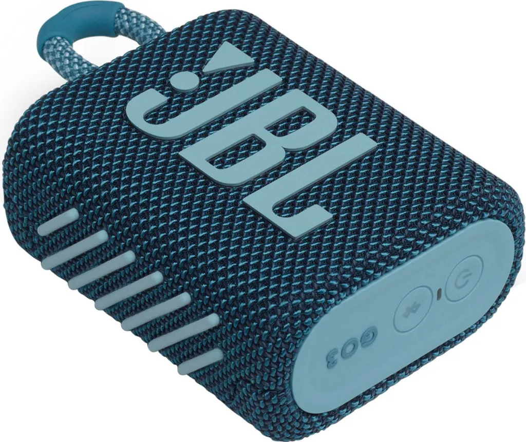 Cassa Bluetooth JBL Go 3 Blu IP67 Impermeabile - Speaker Mini Outdoor - 2