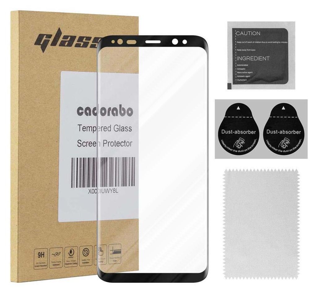 Cadorabo Panzerfolie für Samsung Galaxy S8 PLUS Schutzfolie Produktbild 