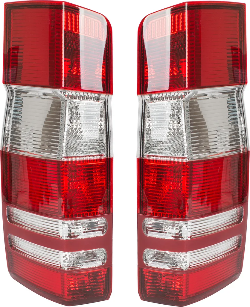 Blocs Optiques Arrière pour Mercedes Sprinter W906 CDI G+D Rouge