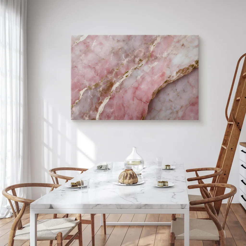 Tableau Mural Design MARMOR Toile Abstraite Déco Bureau 100x70cm Muralo - 4