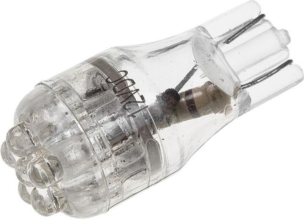 LED Standlichtlampe 6 LEDs T13 12V Weiß