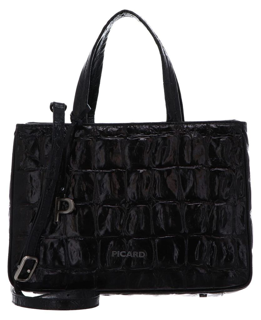 PICARD Handtasche Schultertasche Key Largo Shopper Black schwarz