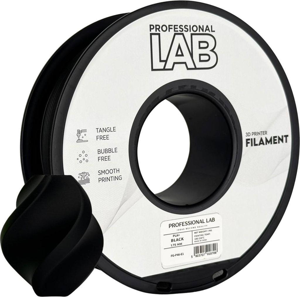 Filament PLA+ czerwony 1,75 mm – 1 kg; filament do drukarek Zdjęcie produktu 