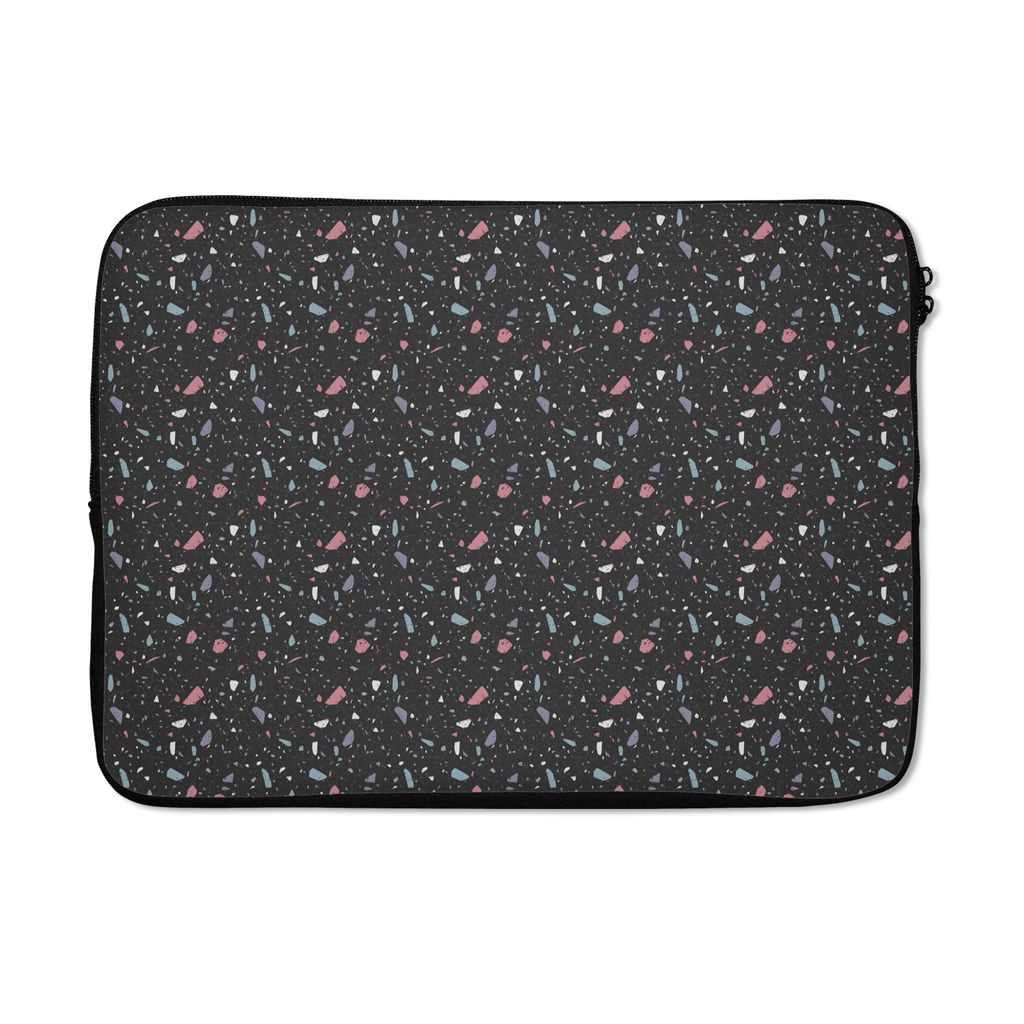 MuchoWow Laptop Hülle 14 ZollTerazzo - Muster - Struktur Laptoptasche - Laptoptasche - Stoßsicher - Schutzhaube