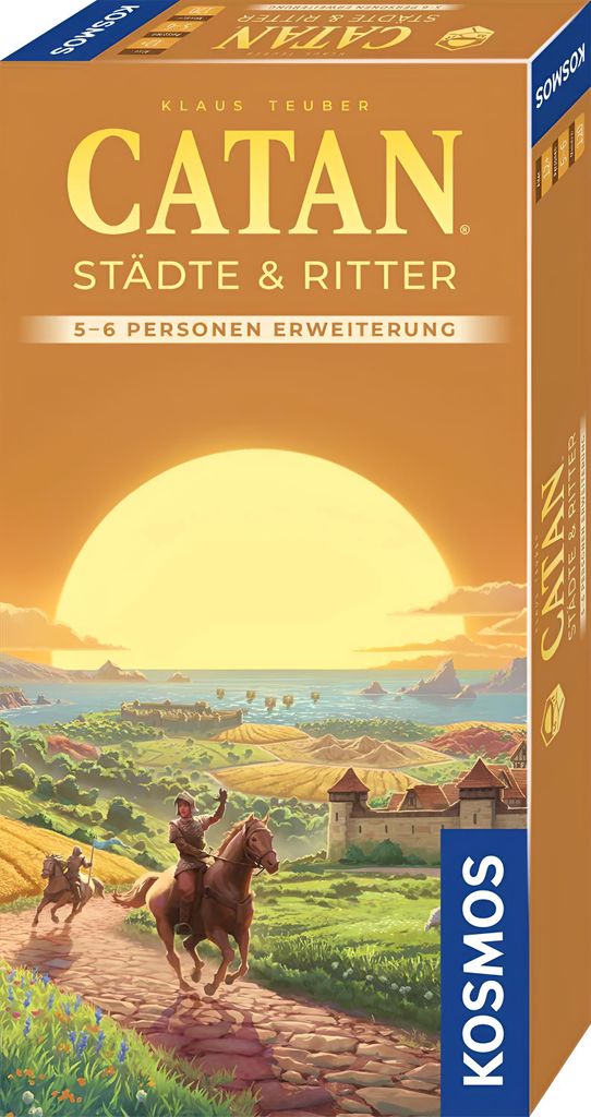 Kosmos CATAN - Städte & Ritter 5-6 Personen Erweiterung, Brettspiel