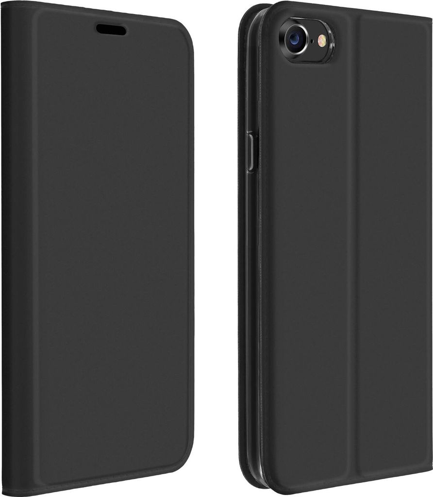 Dux Ducis Flip Tasche Skin Pro Series für iPhone SE (2022) / SE (2020) / 8 / 7 schwarz