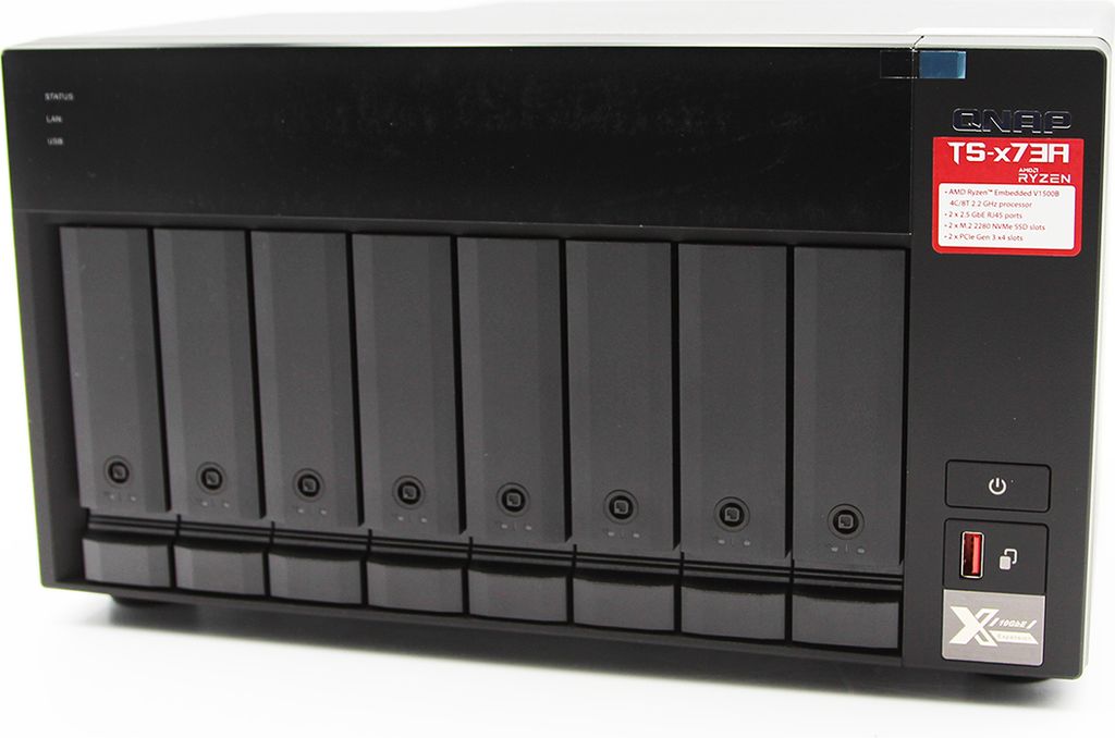 QNAP TS-873A - NAS-Server - 8 Schächte - SATA 6Gb/s