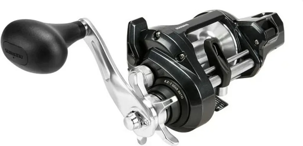 Moulinet Multi-Pêche Shimano Tekota 600 HGA LC à Compteur de Ligne