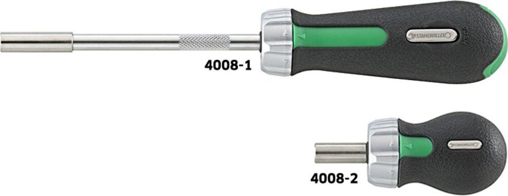STAHLWILLE 1/4" Bit-Ratschenschraubendreher L.250mm