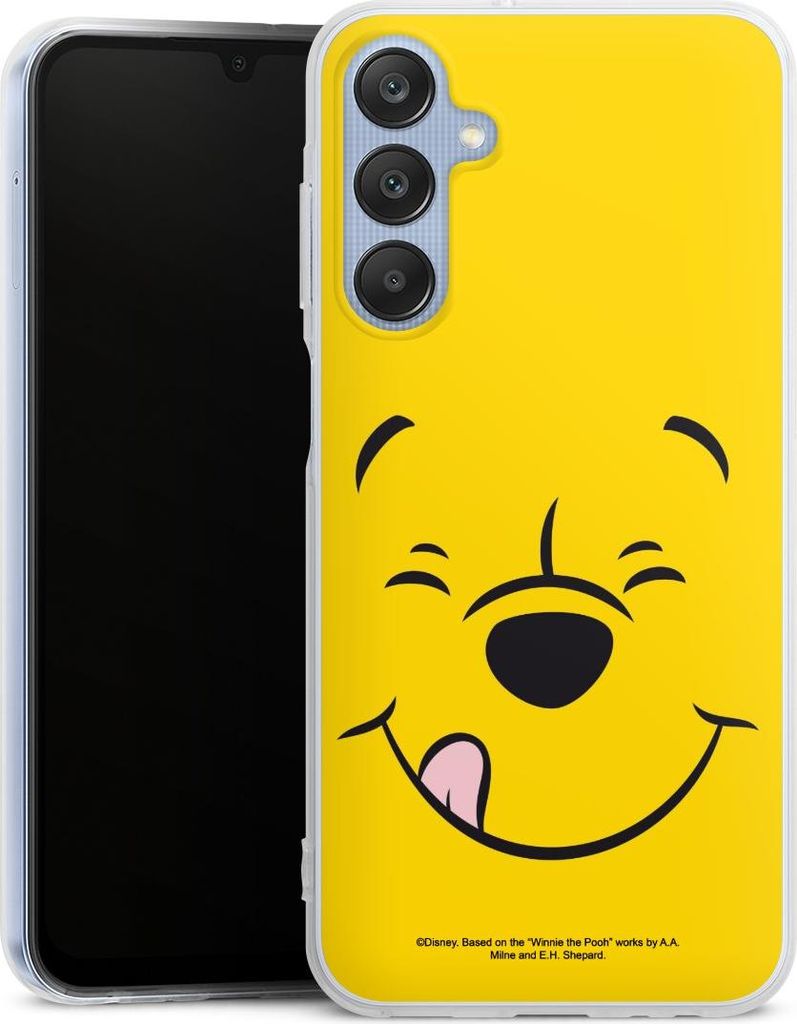 DeinDesign Handyhülle für Samsung Galaxy A25 5G Silikon Hülle Case Smartphone Schutzhülle Disney Offizielles Lizenzprodukt Winnie Puuh