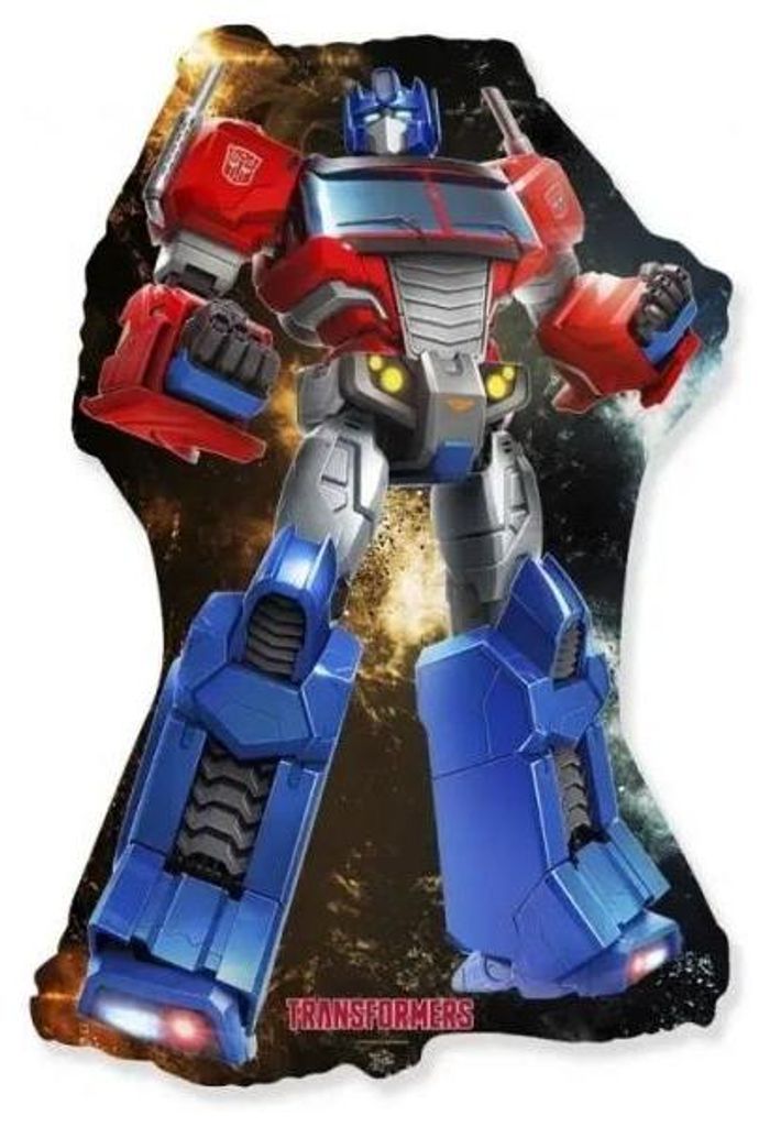 Ballon en aluminium Transformers Optimus 76 cm - Flexmetal Image du produit 