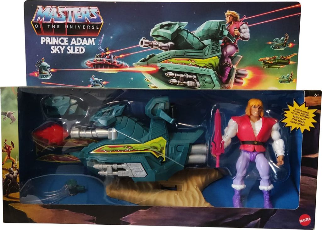 Mattel GPP30 Master of the Universe Prince Sky Sled playset Obrázek produktu 