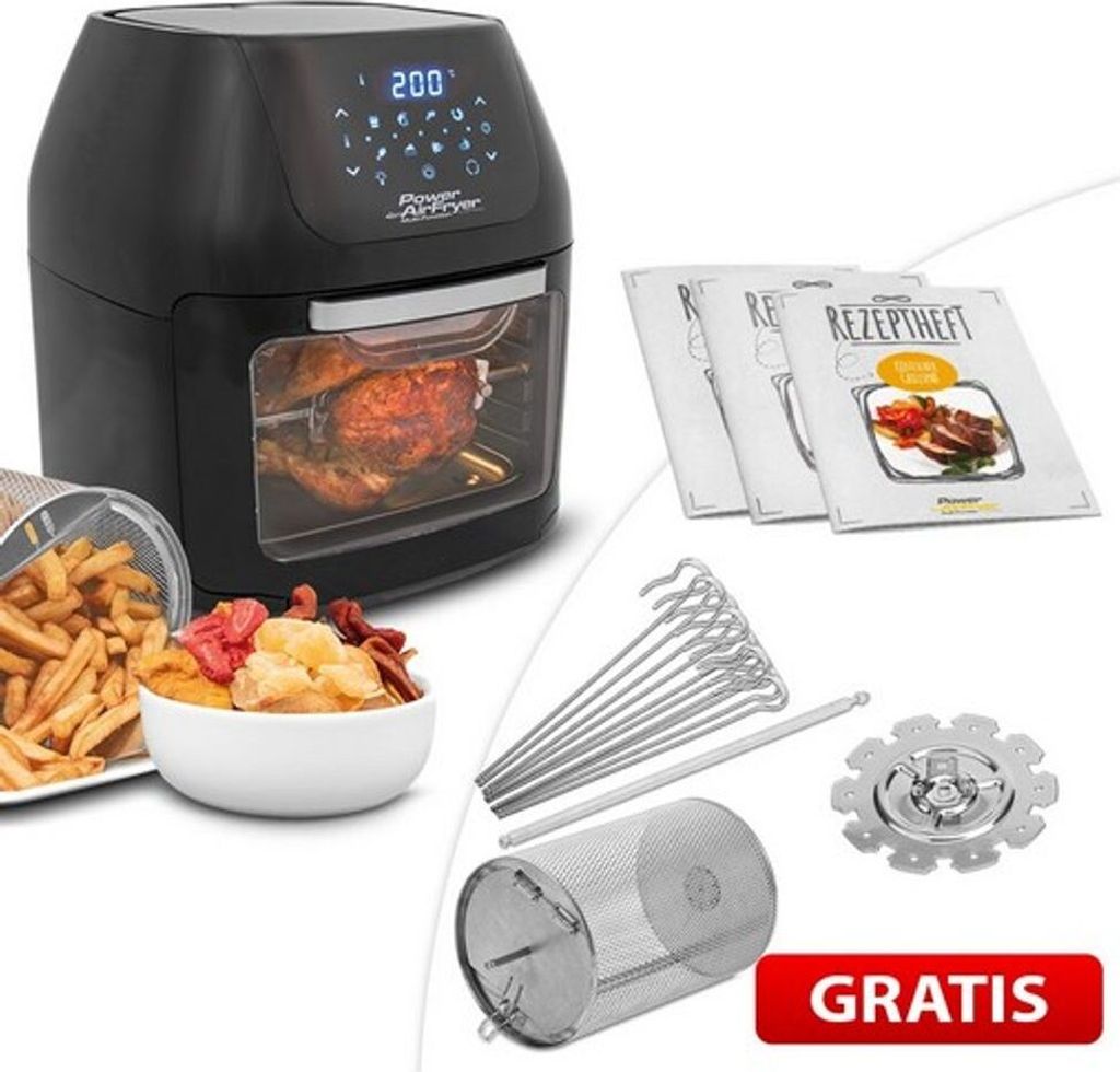 Mediashop Power AirFryer Multi-Function Heißluftfritteuse Produktbild 64