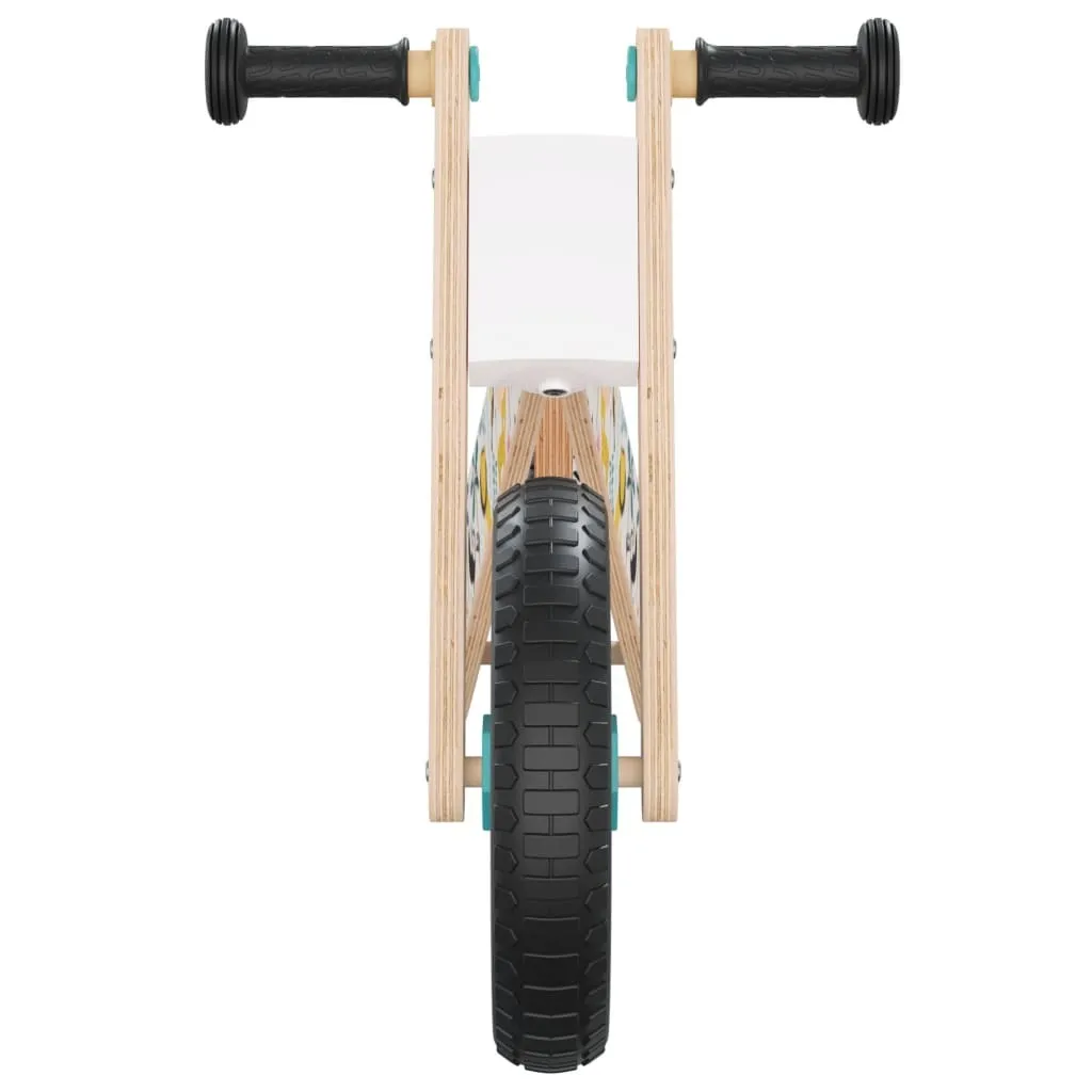 Vélo d'exercice enfant bleu imprimé ergonomique et selle ajustable