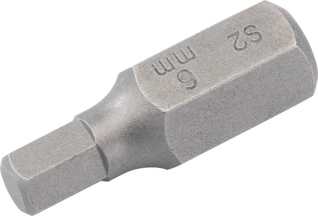 DRAPER hexagonal 6mm spare bits - Length 30mm