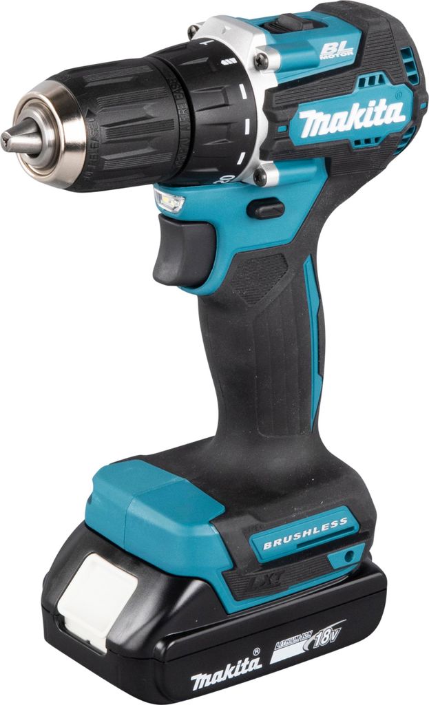 Makita Akku-Bohrschrauber DDF487RAJ, 18 V, incl. 2x Akku Produktbild 