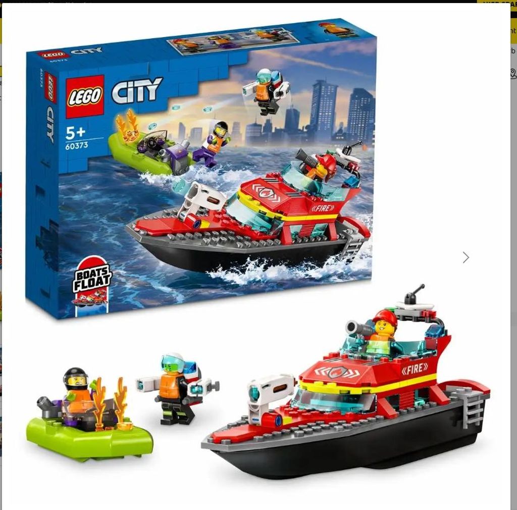 Lego Barca Di Soccorso Antincendio Obrázek produktu 