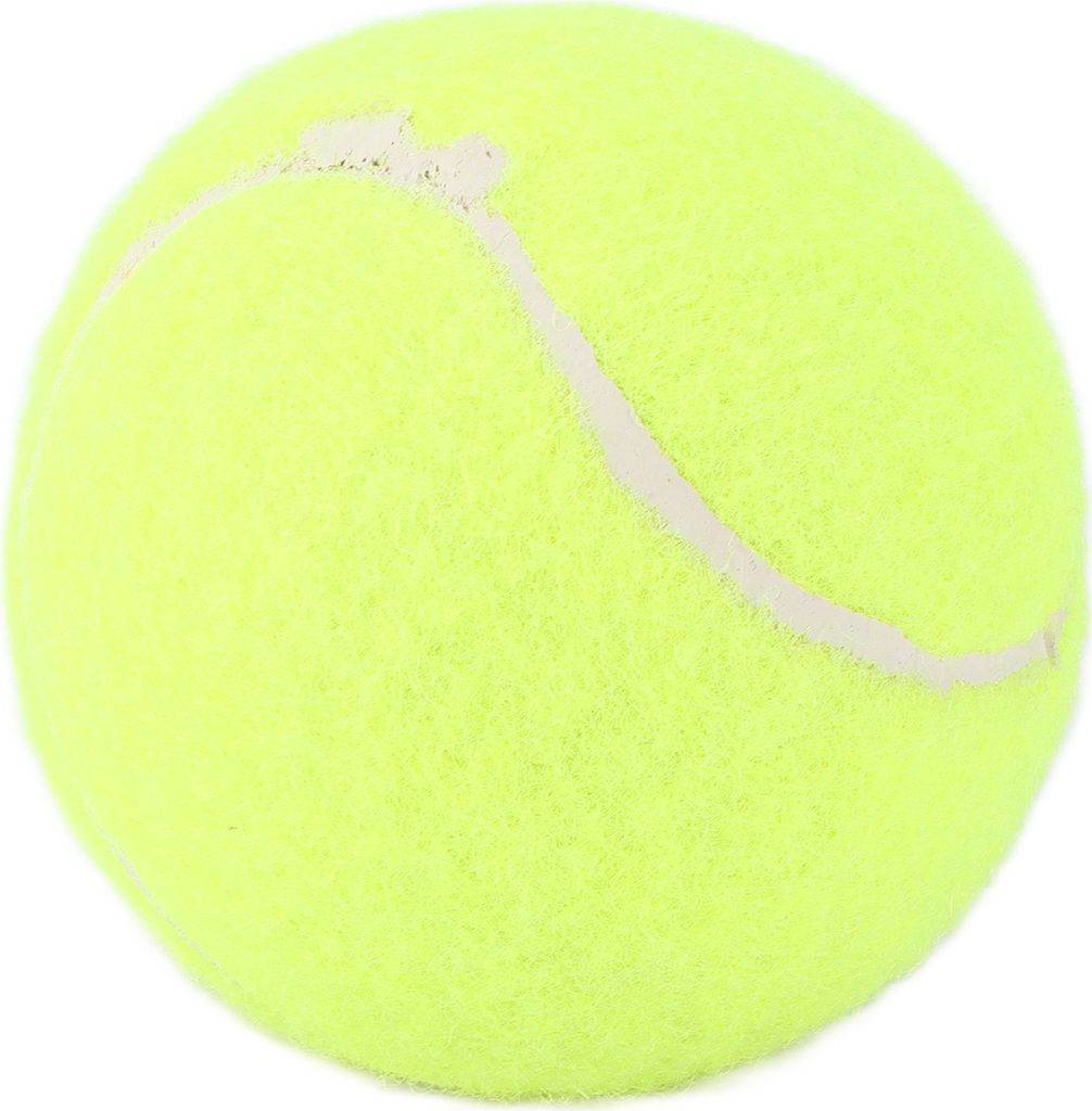 Robuster, ungiftiger Kautschukball mit Kratzschutz, interaktives Hundespielzeug, Tennisball für kleine Hunde (7cm Durchmesser)