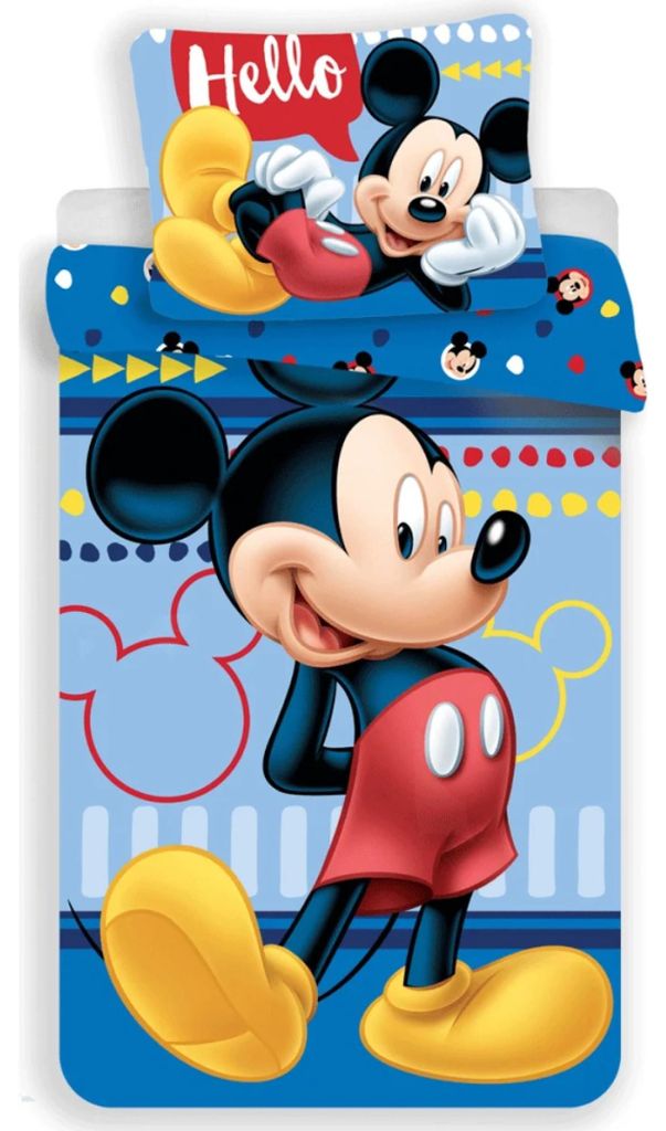 Juego de sábanas de algodón con diseño de Mickey Mouse de Imagen del producto 