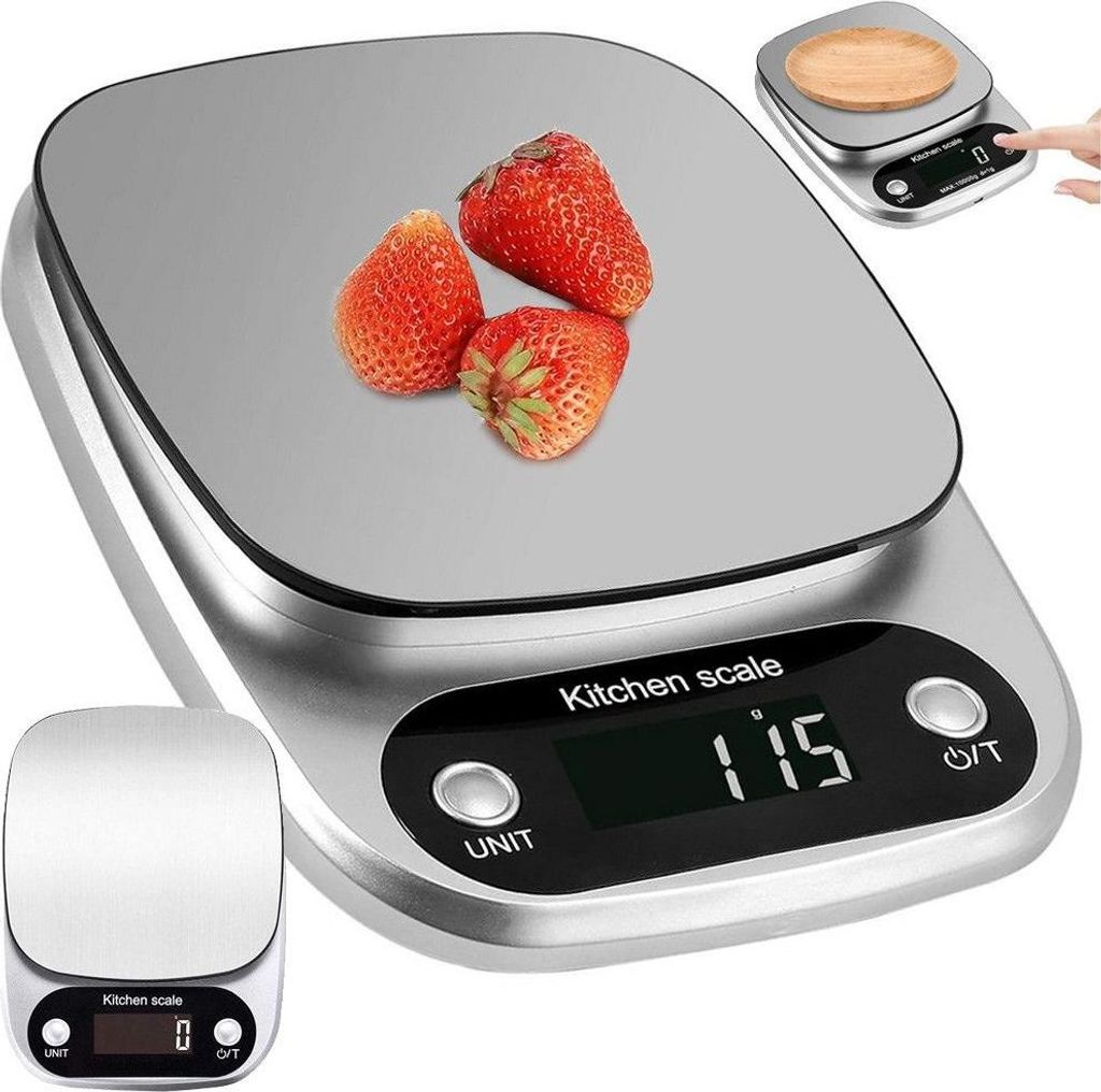 Digitale Digitalwaage Küchenwaage Haushaltswaage Küchen Waage 3kg / 1 Gramm