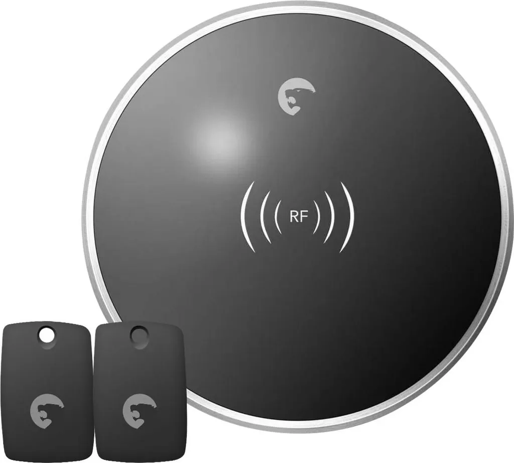 Clavier de Contrôle d'Accès RFID eTiger ES-DLA-05 Noir pour Serrure