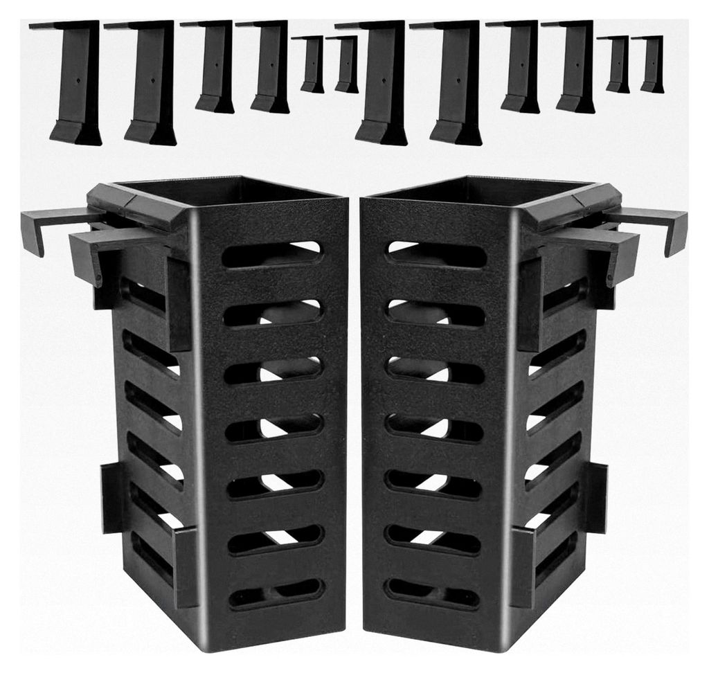 Hängender Pflanzenhalter für Aquarien mit Haken und Loch, Wasserpflanzentopf für emerse Pflanzen, Dekoration für lebende Fischgarnelen im Aquar...