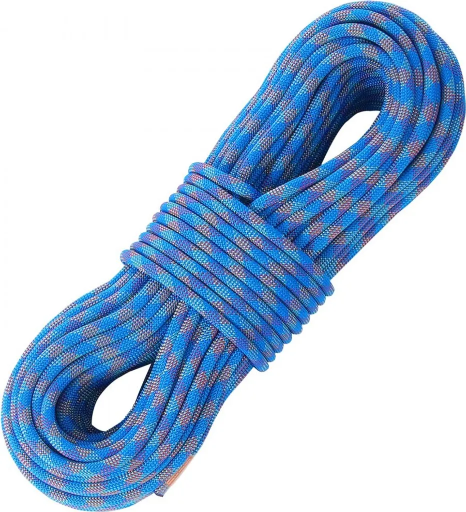 Corde d'escalade dynamique 70m bleue 10,2mm en polyester haute ténacité - 11