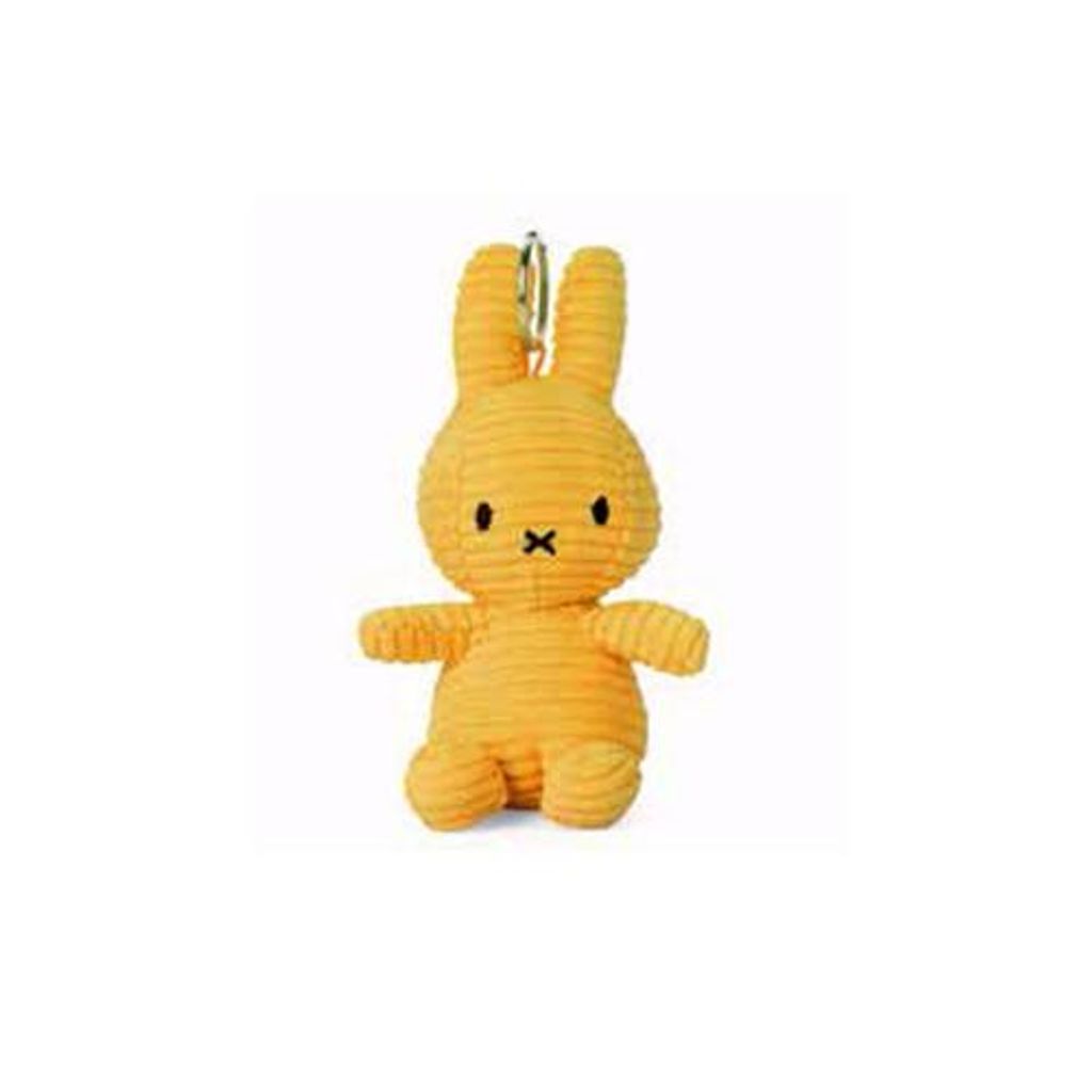 Přívěsek na klíče Miffy (žlutý, 10 cm) plyšová hračka Obrázek produktu 