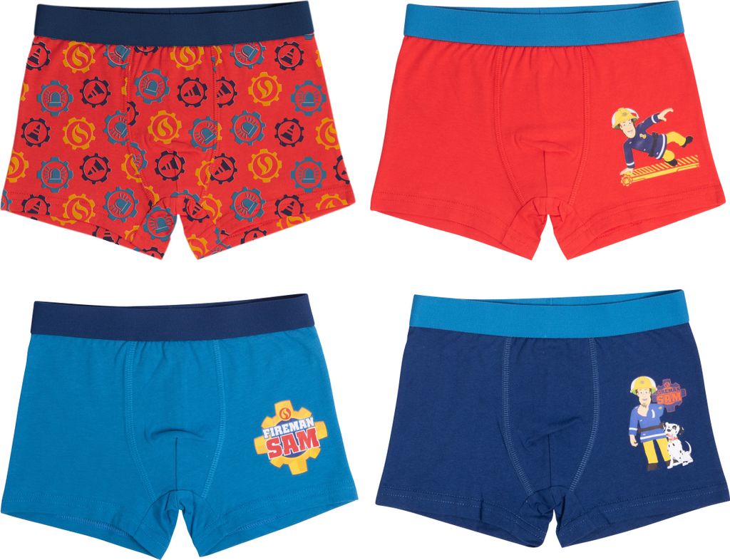 Feuerwehrmann Sam Boxershorts für Jungen Unterhose Produktbild 