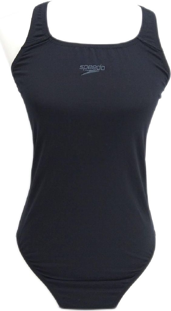 Speedo Damen Endurance+ Medalist Badeanzug, Schwarz, D 42