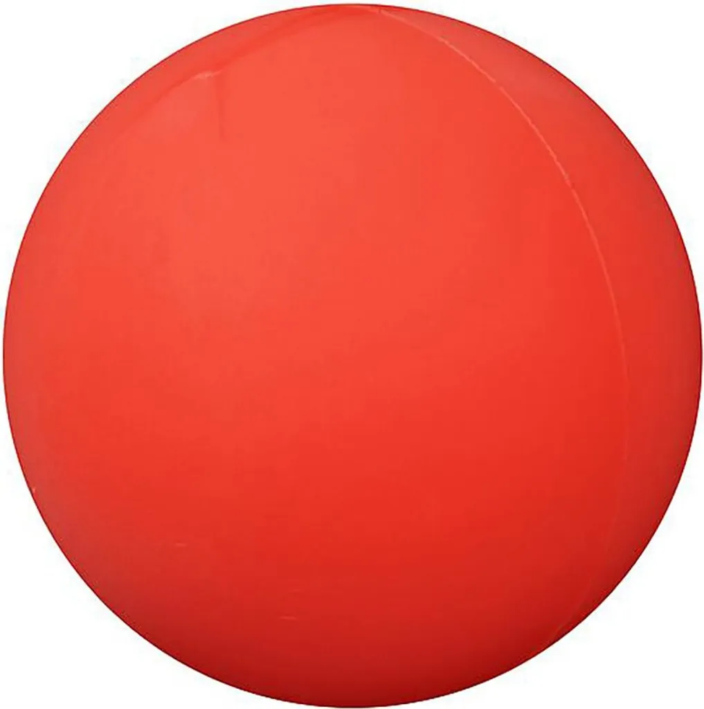 Balle de Jeu en Mousse Rouge pour Enfant - Ballon d'Éveil Souple 20 cm