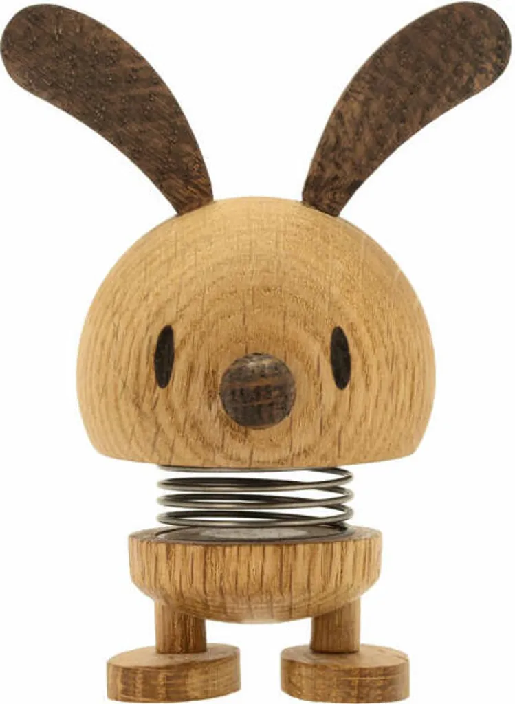 Décoration Durable : Lapin Hoptimist Bunny S en Chêne contre le Stress