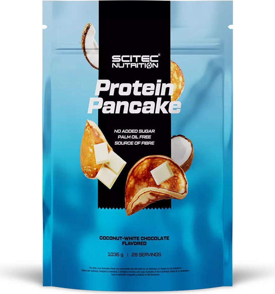 Scitec Nutrition Protein Pancake 1036 g bílá čokoláda-kokos Obrázek produktu 