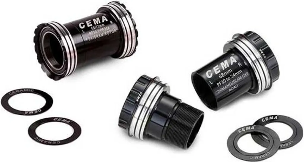 Boîtier de pédalier PressFit 30 Cema Interlock BB30 de vélo