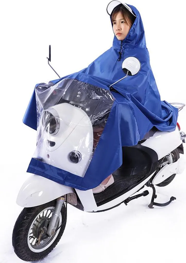 Imperméable long épais pour adulte idéal pour scooter et vélo de ville