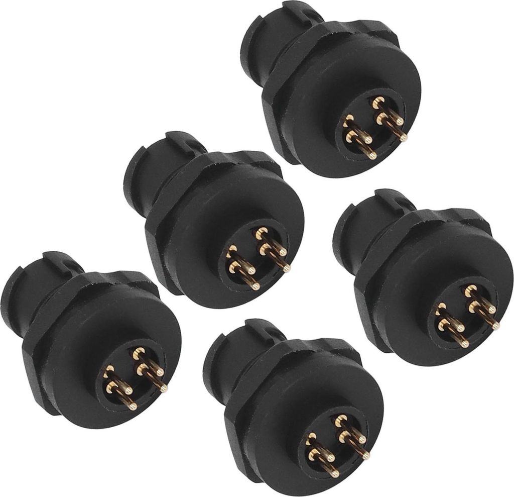 Luftfahrt-Stecker E7 IP67 wasserdichter Schnappverschluss 4-poliger Luftfahrt-Stecker für Elektrogeräte