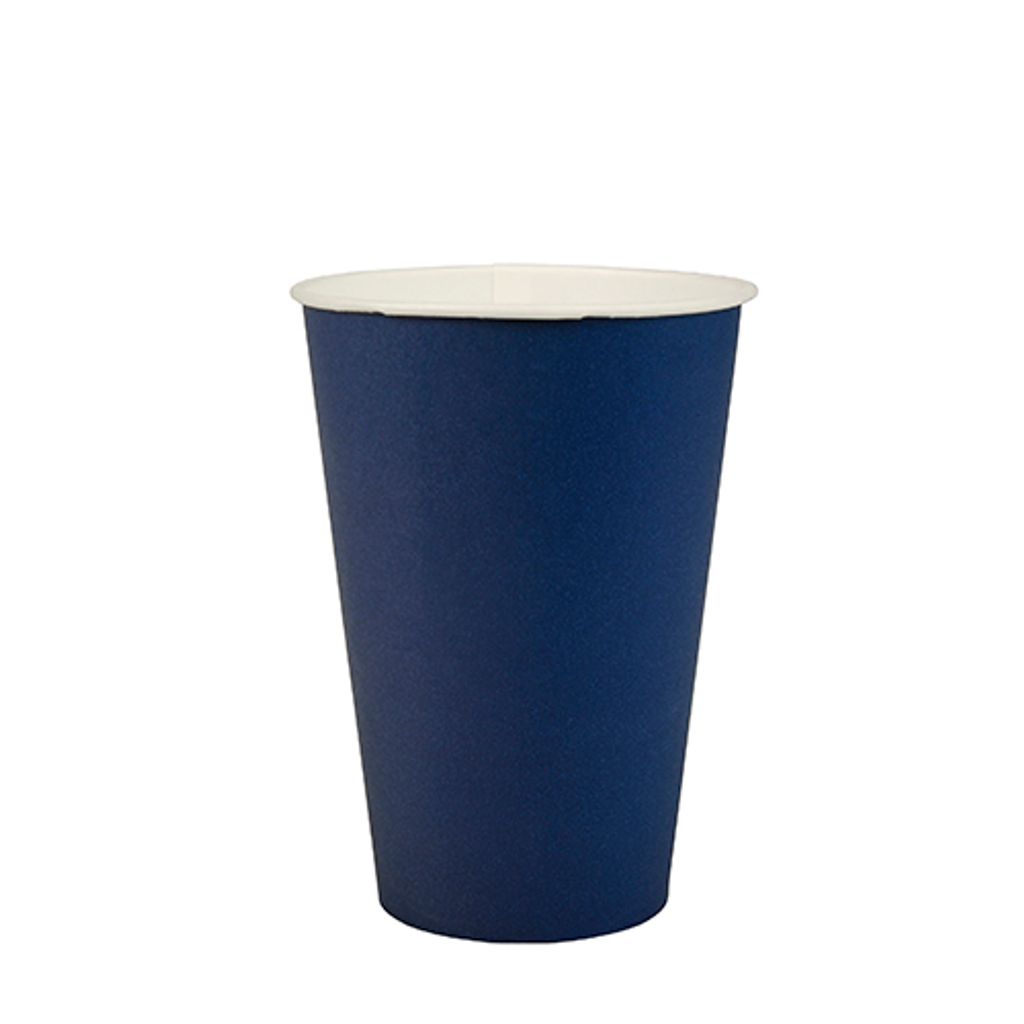 20 Pappbecher 200ml Ø 7 cm · 9,7 cm, Farbe:blau